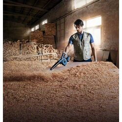 Аккумуляторная воздуходувка Bosch GBL 18V-120 Solo Thumb