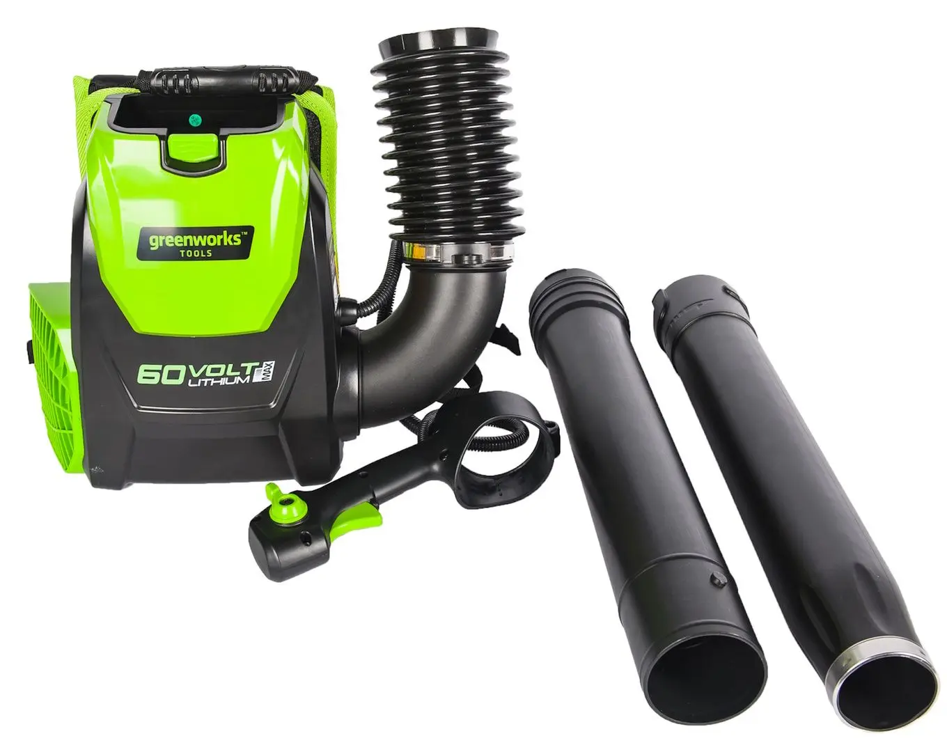 Suflanta cu acumulator GreenWorks GD60BPB (Green/Black)