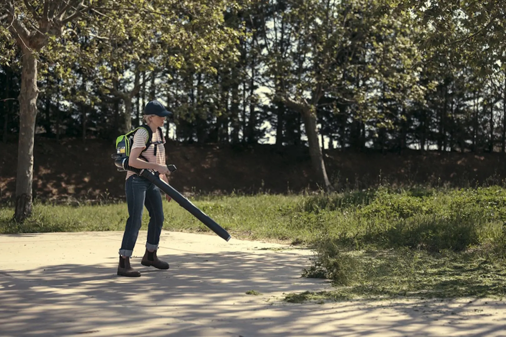 Suflanta cu acumulator GreenWorks GD60BPB (Green/Black)