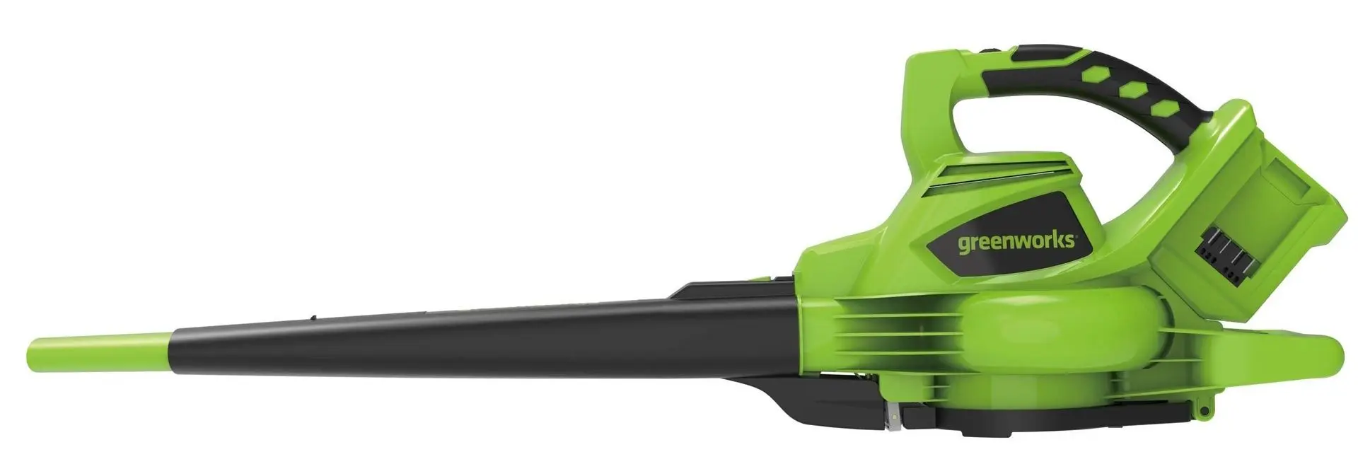 Аккумуляторная воздуходувка-пылесос GreenWorks GD24X2BV Set 2x24V