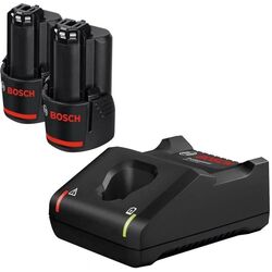 Набор аккумуляторы + зарядное устройство Bosch Professional GBA 12V 2Ahx2 + GAL 12V-40
