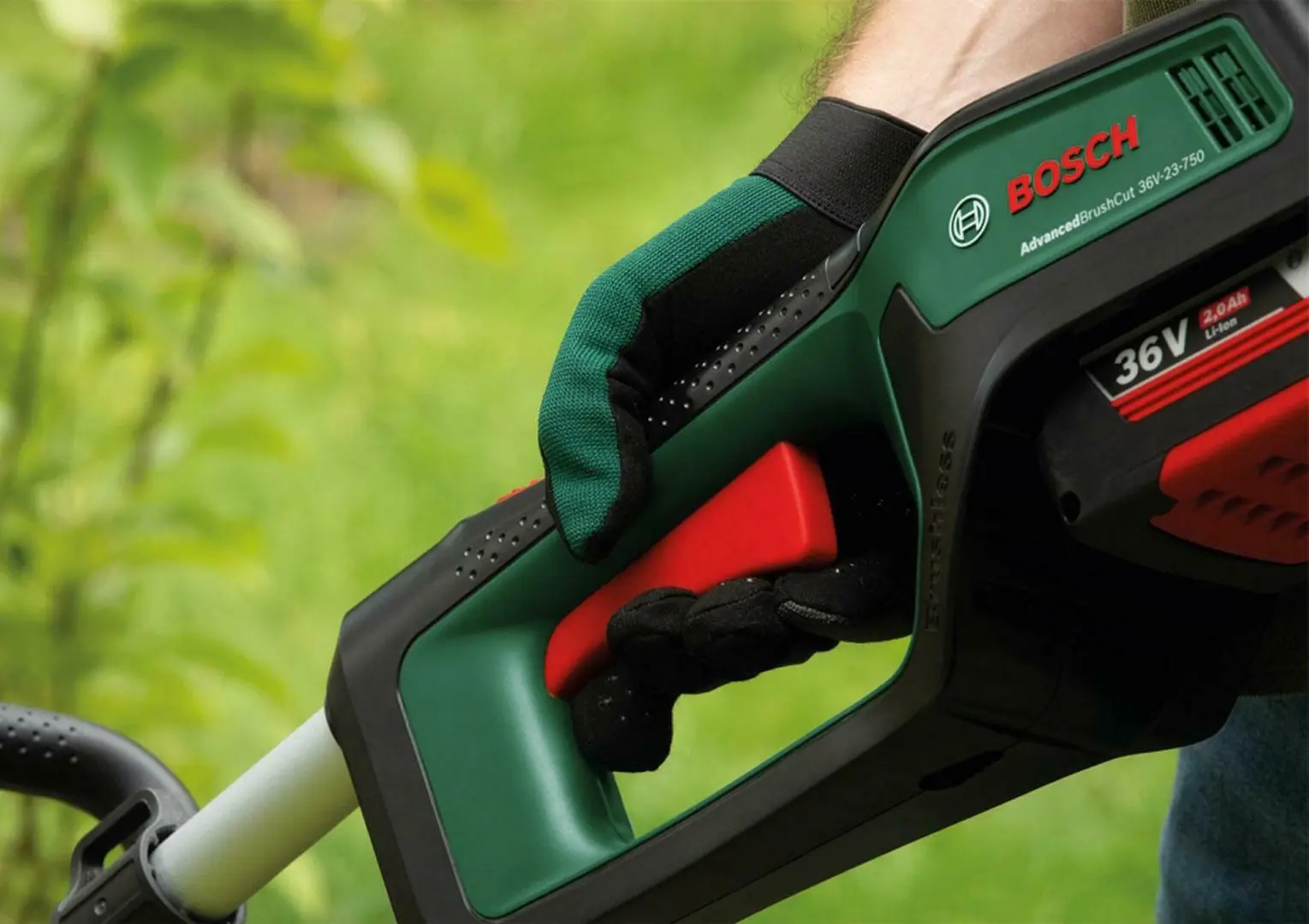 Trimmer cu acumulator Bosch AdvancedBrushCut 36V-23-750 (06008C1K02) - 3