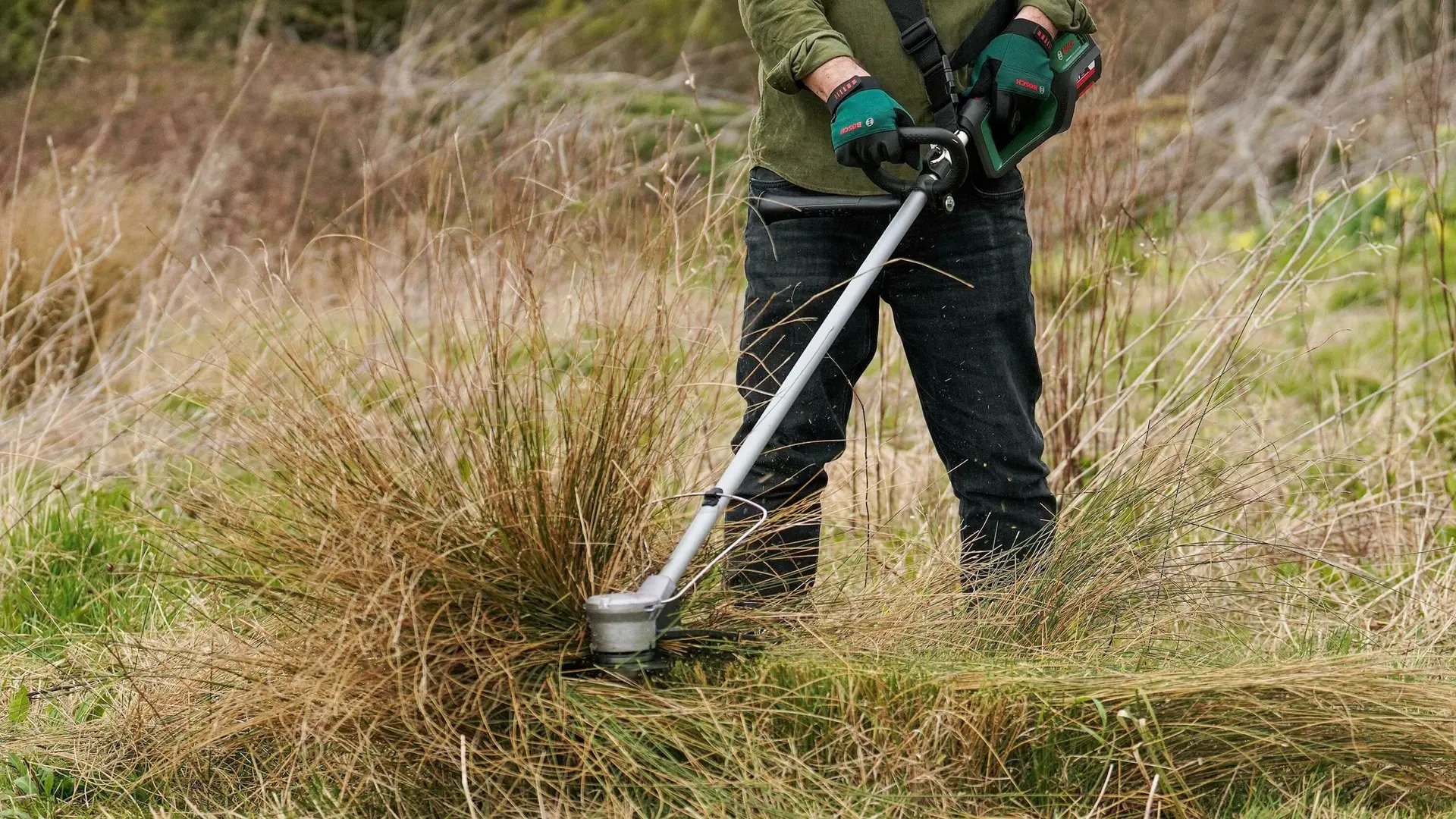 Trimmer cu acumulator Bosch AdvancedBrushCut 36V-23-750 (06008C1K03)