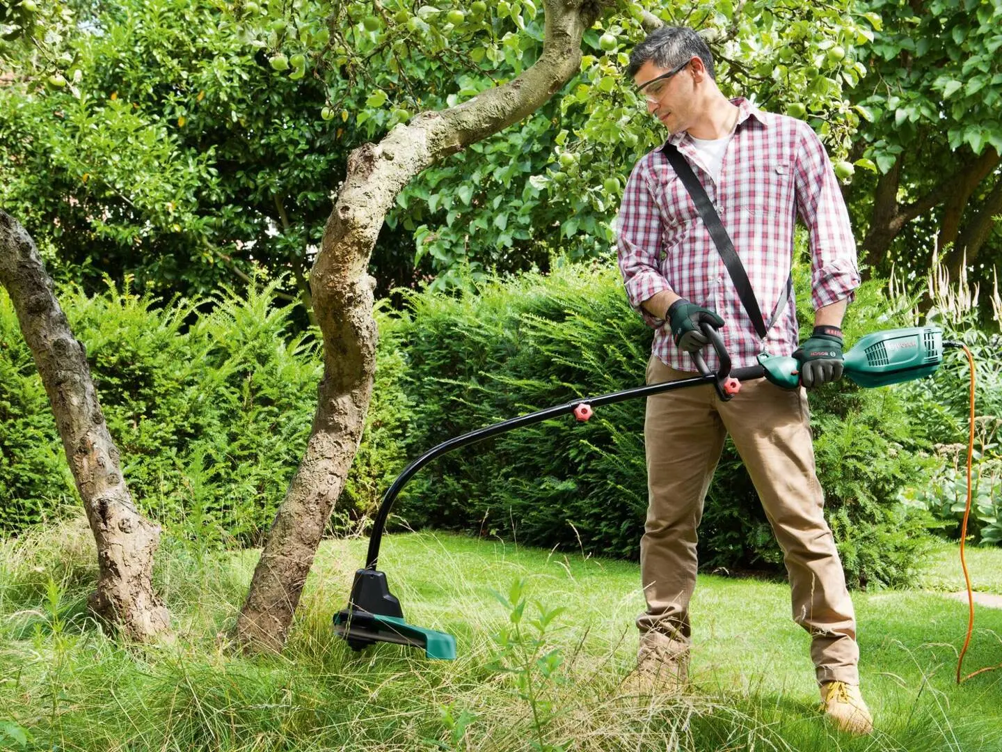 Trimmer electric Bosch ART 35 (Turquoise)