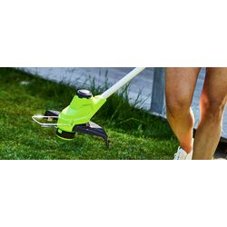 Trimmer cu acumulator GreenWorks G24LT28 (Green/Grey) Thumb