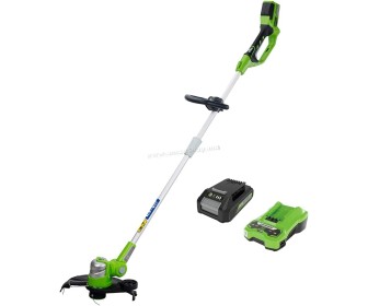 Trimmer cu acumulator GreenWorks G24LT30MK2 (Green/Grey)