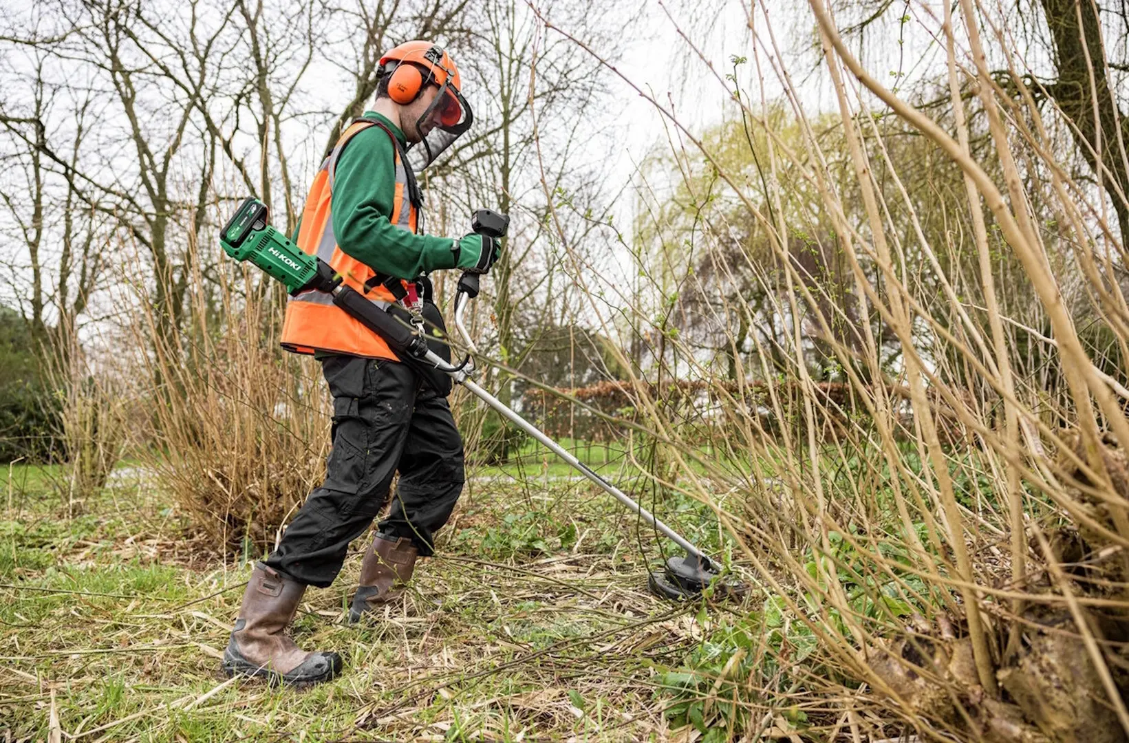 Trimmer cu acumulator Hikoki CG36DCW5Z