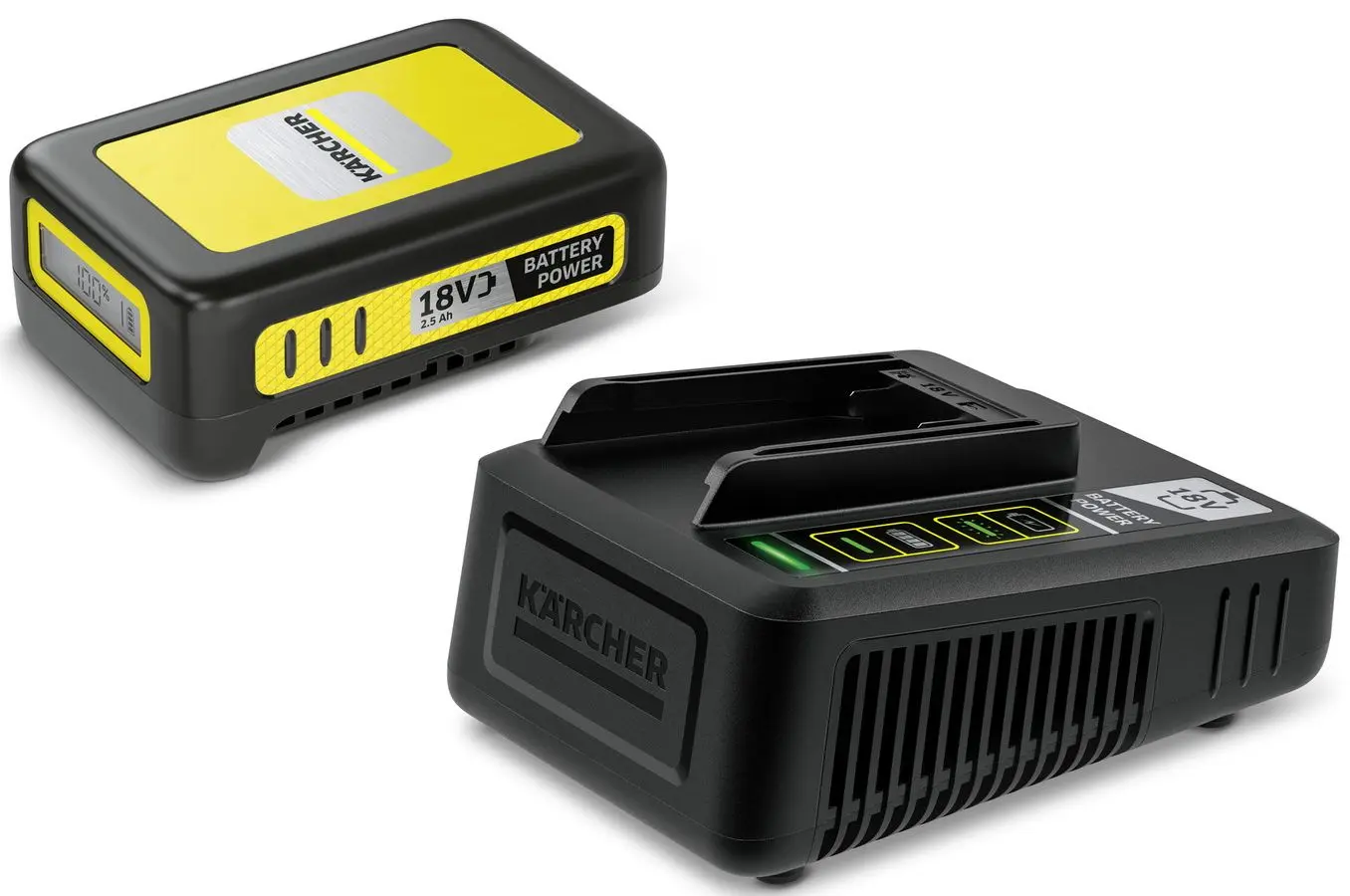 Аккумуляторный триммер Karcher LTR 18-30 Battery + Battery Power 18/25 Kit