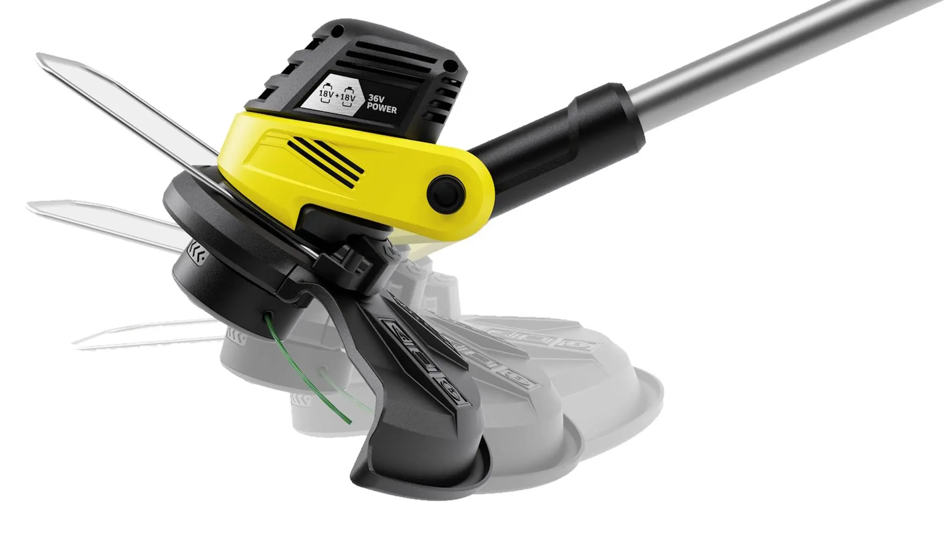 Триммер аккумуляторный Karcher LTR 3-18 Dual 1.445-450.0 (Yellow)