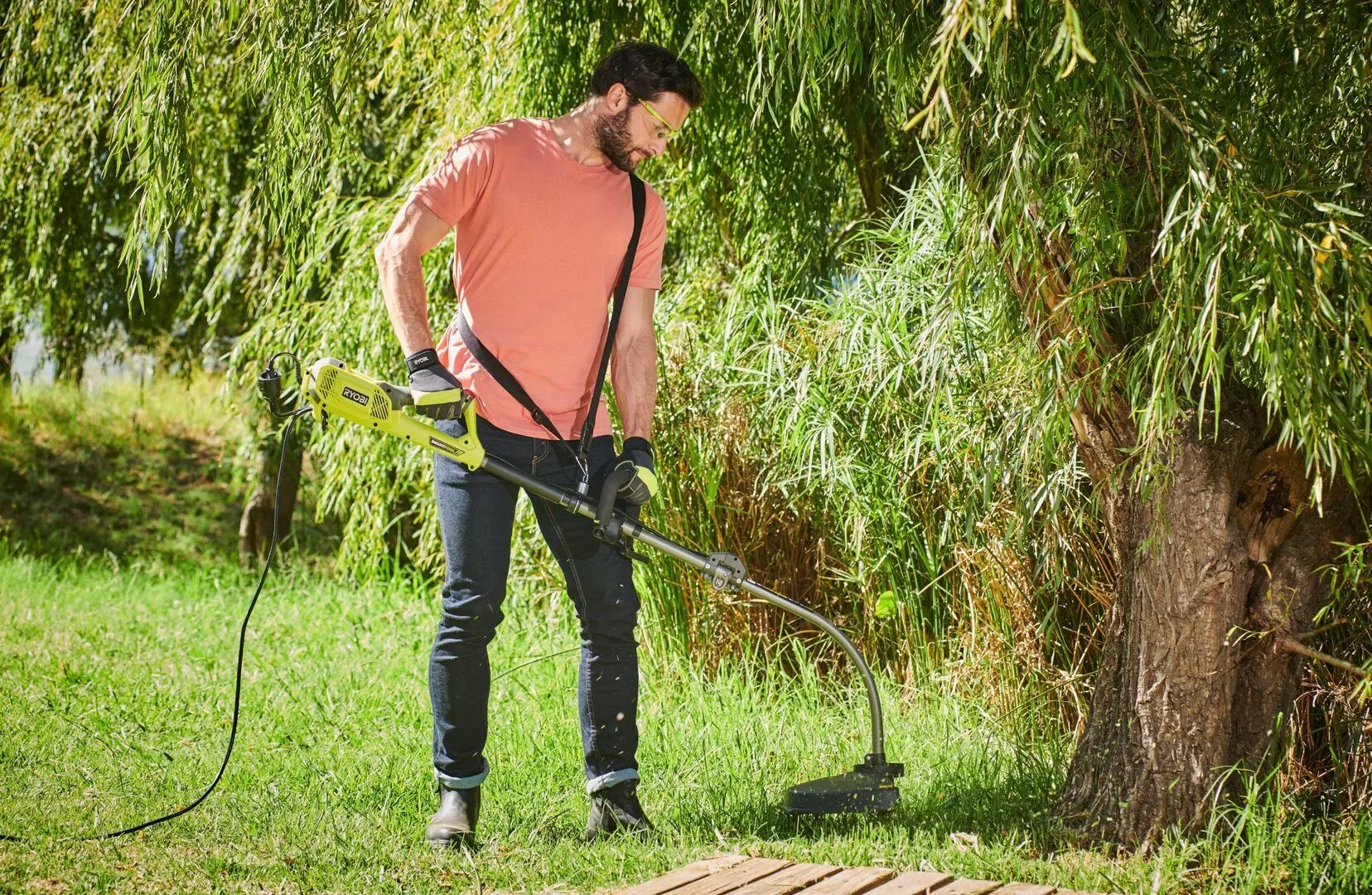 Trimmer electric Ryobi RBC1226I