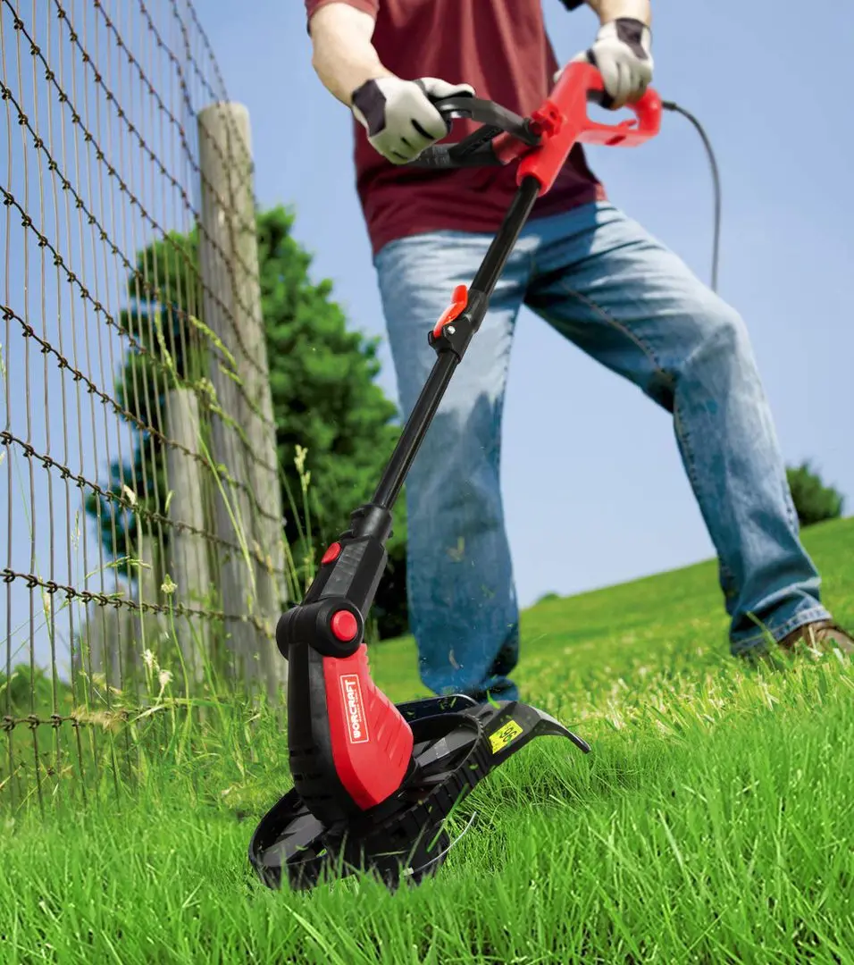 Электрический триммер Worcraft EGT07-300 (Black/Red)