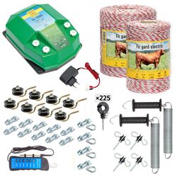 Pachet gard electric Agro Electro DL4500 + 0252 1000m + 0251 500m + adapter 230/12 V + Acc for domestic animal