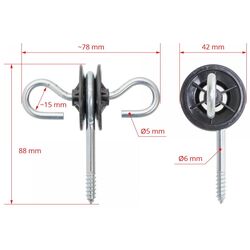 Комплект электропастуха Agro Electro DL4500 + 0252 1000м + солнечная панель 30Вт + Акс для домашних животных Thumb