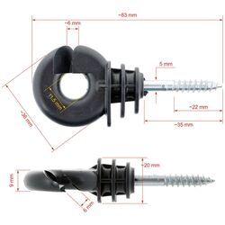 Pachet gard electric Agro Electro DL7200 + 0133 6000m + adapter 230/12 V + Acc for wild animal Thumb