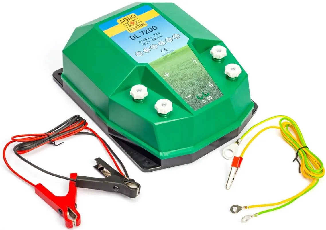 Pachet gard electric Agro Electro DL7200 + 0252 4000m + adapter 230/12 V + Acc for domestic animal