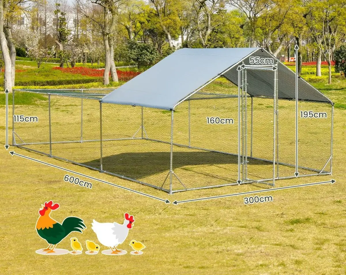 Клетка для птиц Costway PW10043 (Silver)