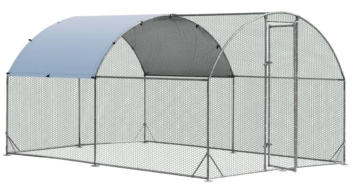 Cusca pentru pasari Costway PW10096 (Silver) - 2