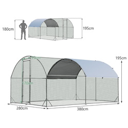 Cusca pentru pasari Costway PW10096 (Silver) Thumb