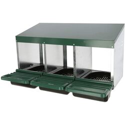 Cuibar pentru gaini cu colector de oua Demetra DH-03 (Green)