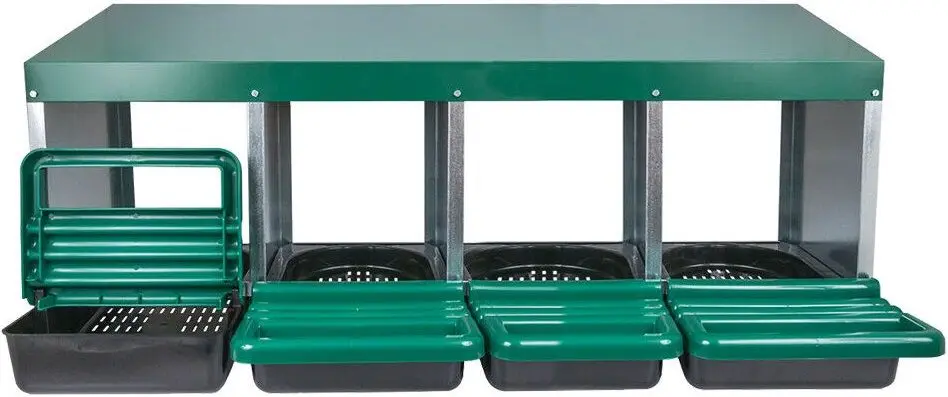 Гнездо с яйцесборником для кур Demetra DH-04 (Green)