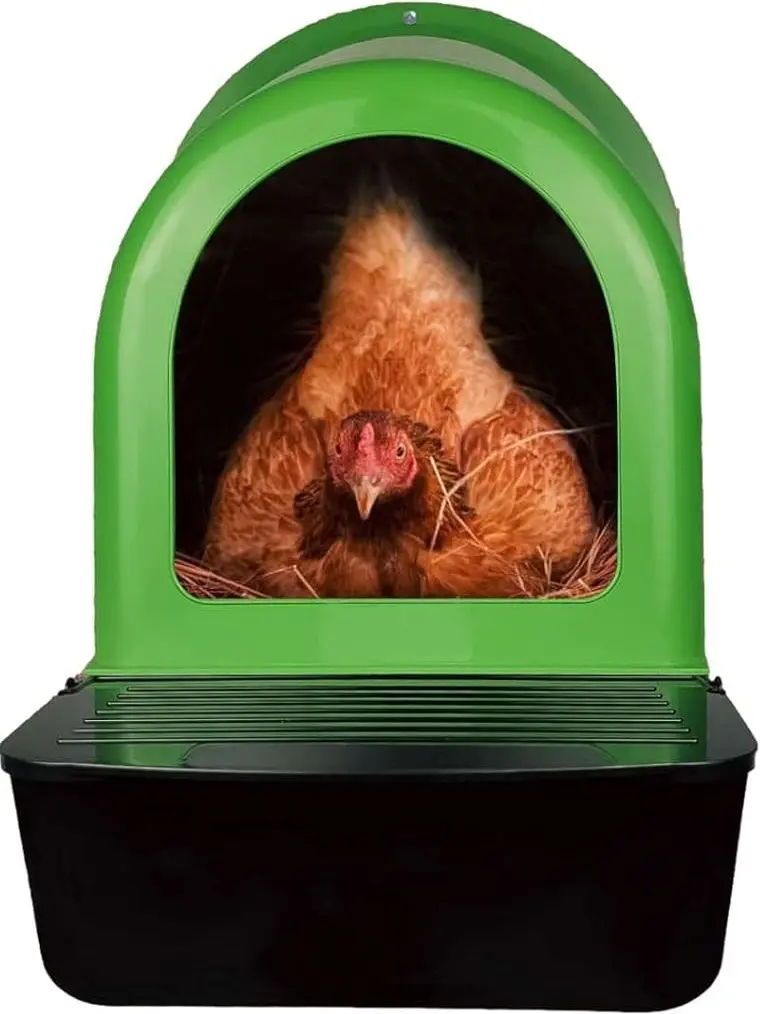 Set cuibare pentru gaini cu colector de oua Demetra ECO - 2