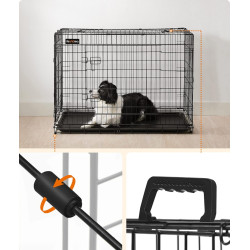 Cusca pentru transportul cainilor Feandrea PPD42H (Black) Thumb