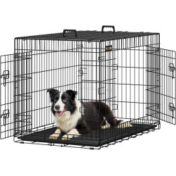 Cusca pentru transportul cainilor Feandrea PPD42H (Black)
