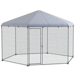 Клетка для птиц Outsunny D51-399V01SR (Silver) Thumb