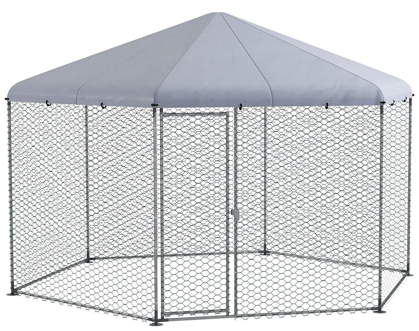 Клетка для птиц Outsunny D51-399V01SR (Silver)