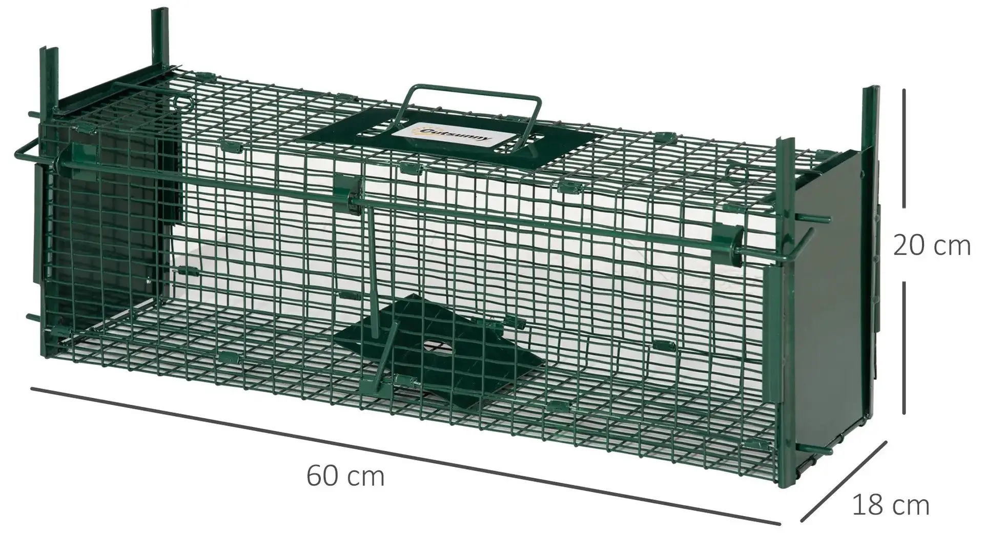 Клетка-ловушка Outsunny AB0-017 (Dark Green)