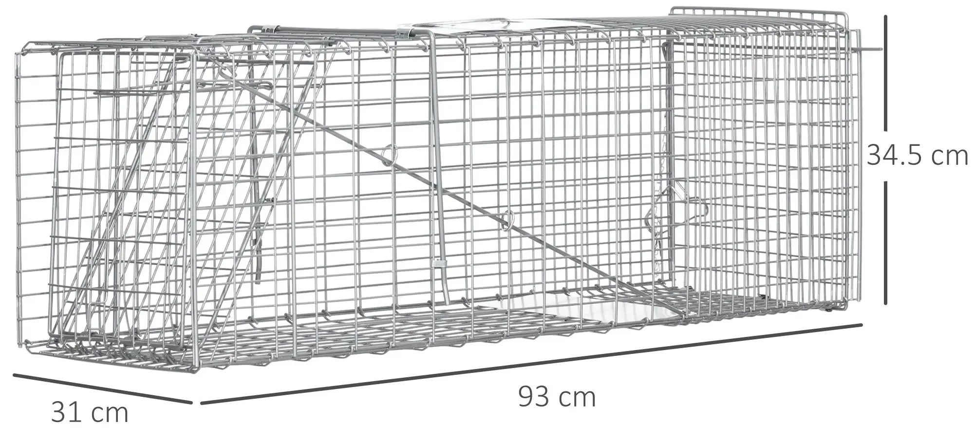 Клетка-ловушка Outsunny AB0-018V02SR (Silver)