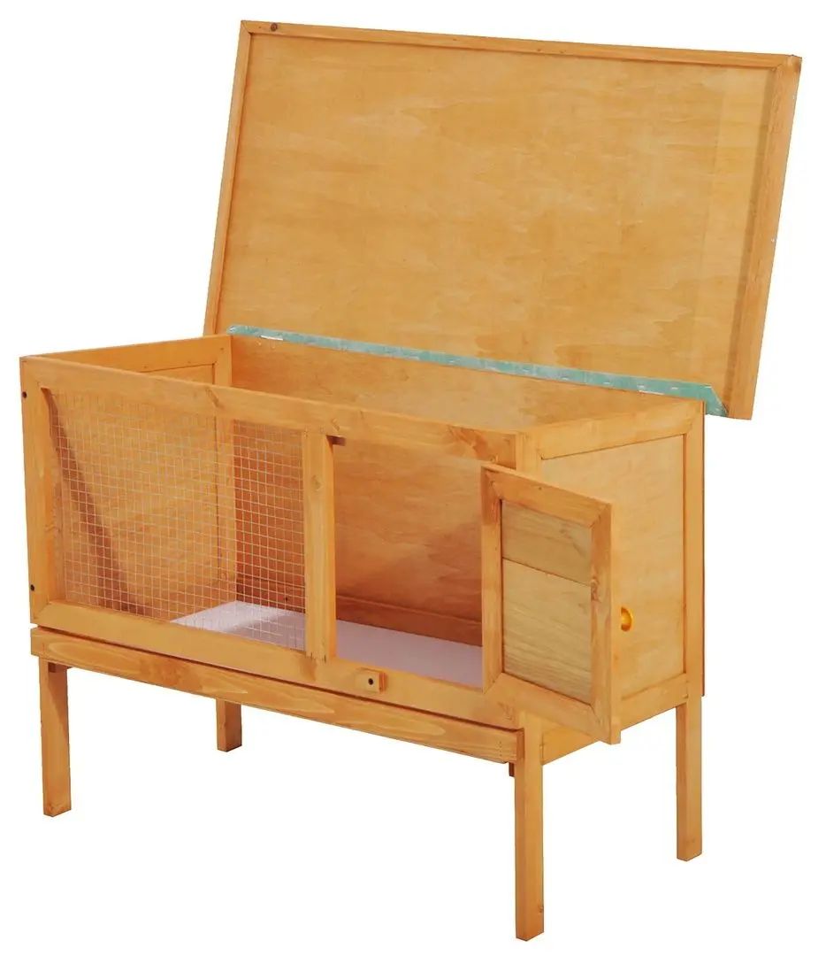 Cusca pentru iepuri PawHut D51-067 (Natural)