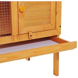 Cusca pentru iepuri PawHut D51-067 (Natural) Thumb