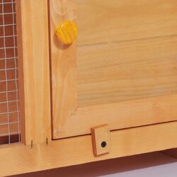 Cusca pentru iepuri PawHut D51-067 (Natural) Thumb