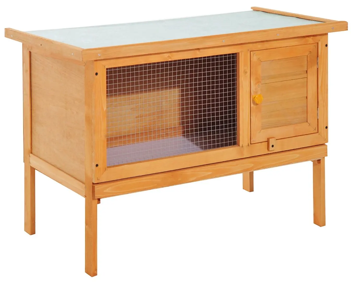 Cusca pentru iepuri PawHut D51-067 (Natural)