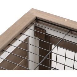 Cusca pentru iepuri PawHut D51-125BN (Brown/White) Thumb