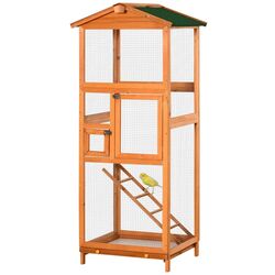 Cusca pentru pasari PawHut D10-004V00OG (Orange/Green) Thumb