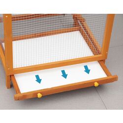 Cusca pentru pasari PawHut D10-004V00OG (Orange/Green) Thumb