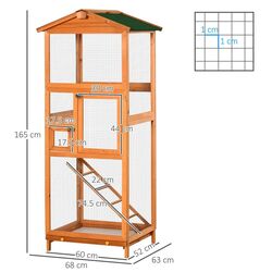 Cusca pentru pasari PawHut D10-004V00OG (Orange/Green) Thumb