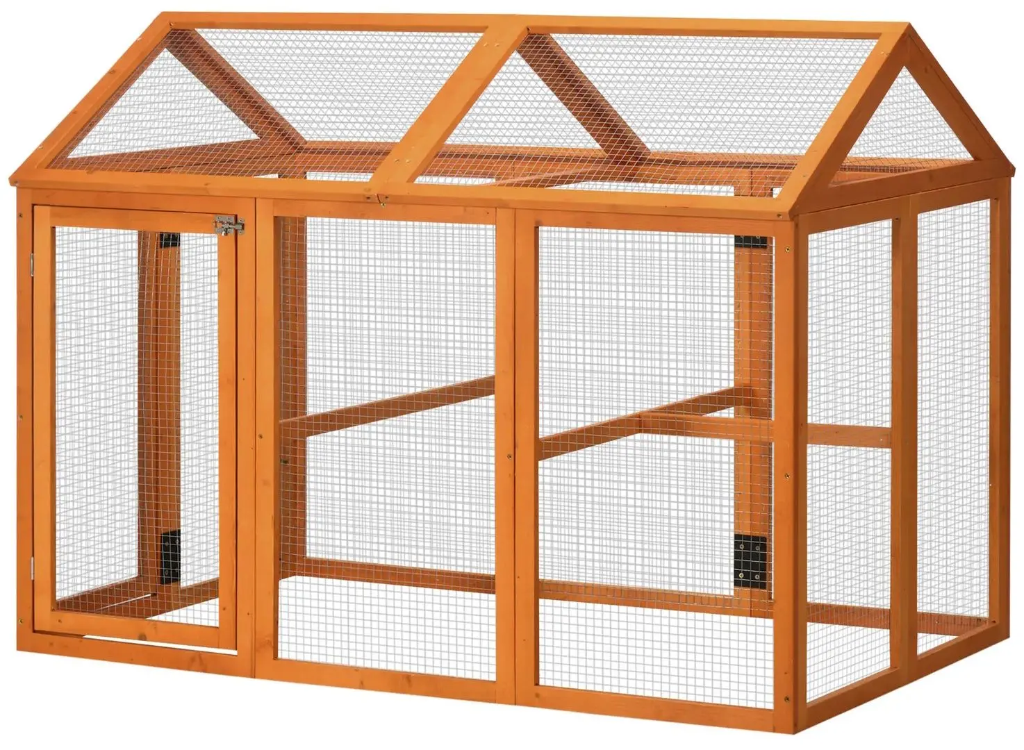 Клетка для птиц PawHut D51-364V00OG (Orange)