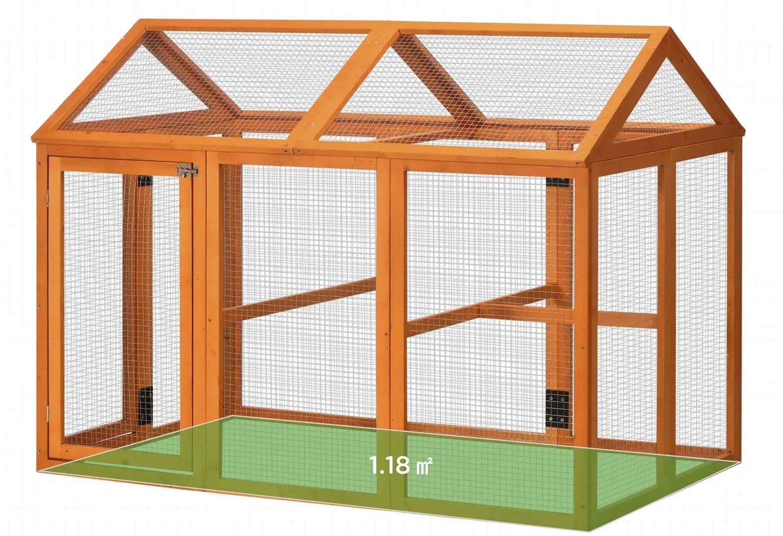 Клетка для птиц PawHut D51-364V00OG (Orange)