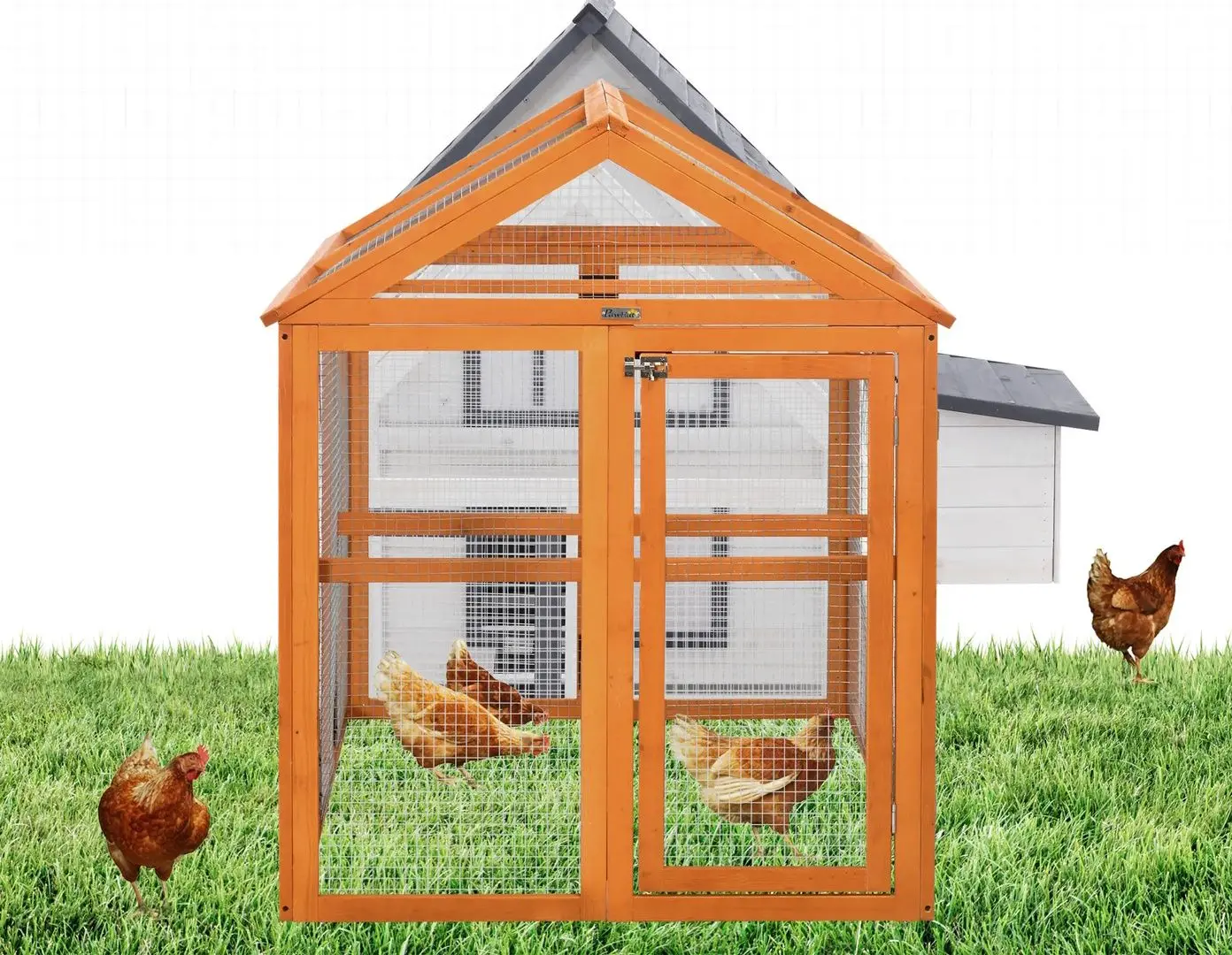 Клетка для птиц PawHut D51-364V00OG (Orange)