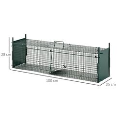 Cusca capcana PawHut AB0-014 (Green) Thumb