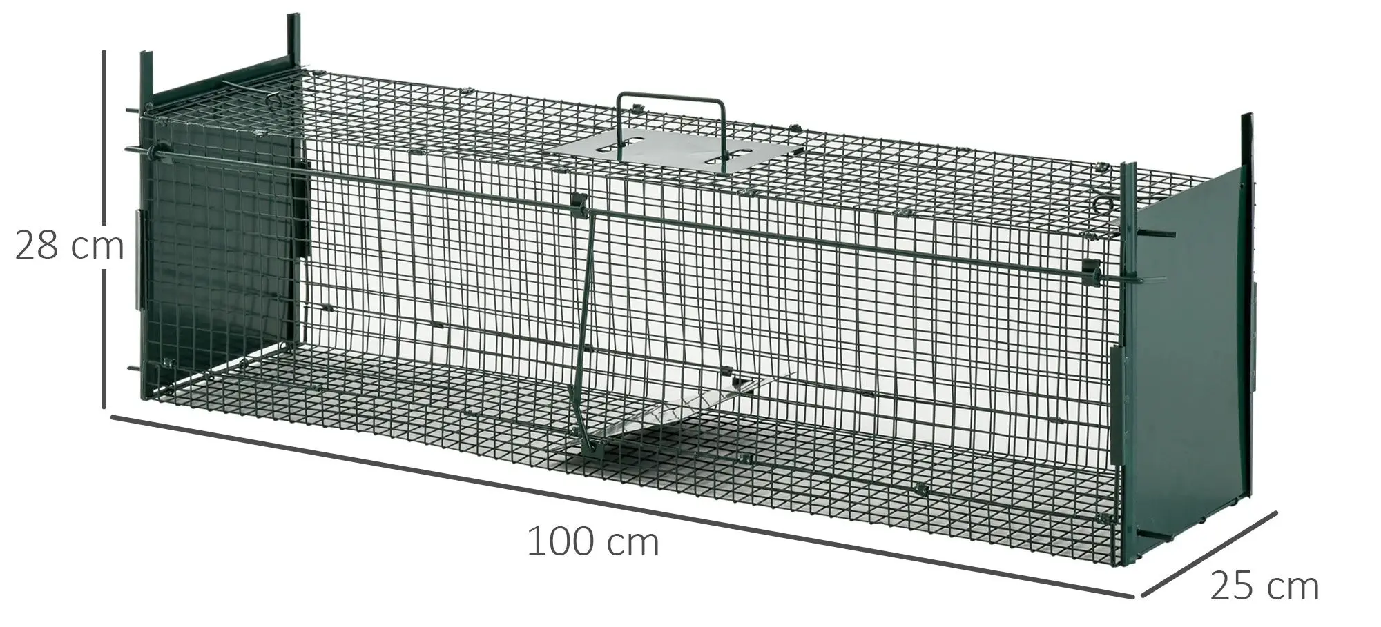 Cusca capcana PawHut AB0-014 (Green)