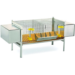 Cusca pentru iepuri Rocila 409 (Inox)