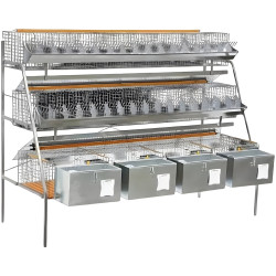 Cusca pentru iepuri Rocila Alabama 471 (Inox)