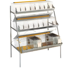 Cusca pentru iepuri Rocila Senna 472/1 (Inox/Orange)