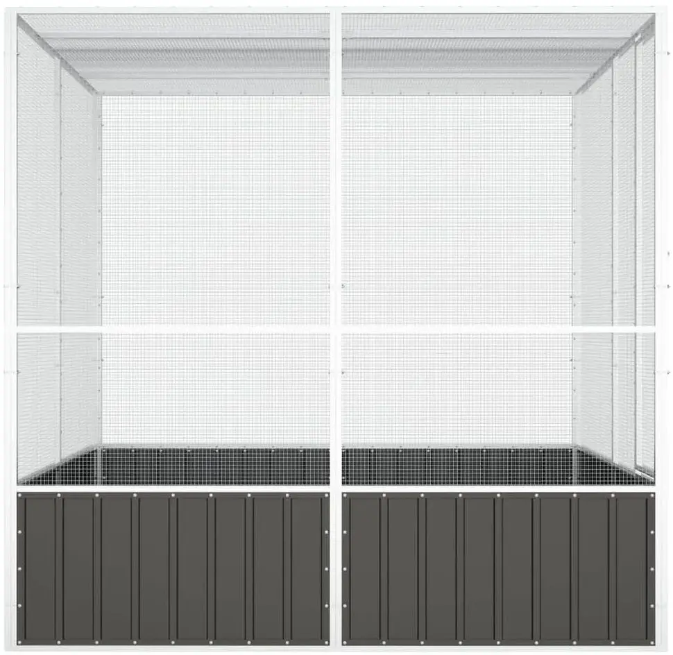 Cusca pentru pasari VidaXL 171549 (Anthracite)