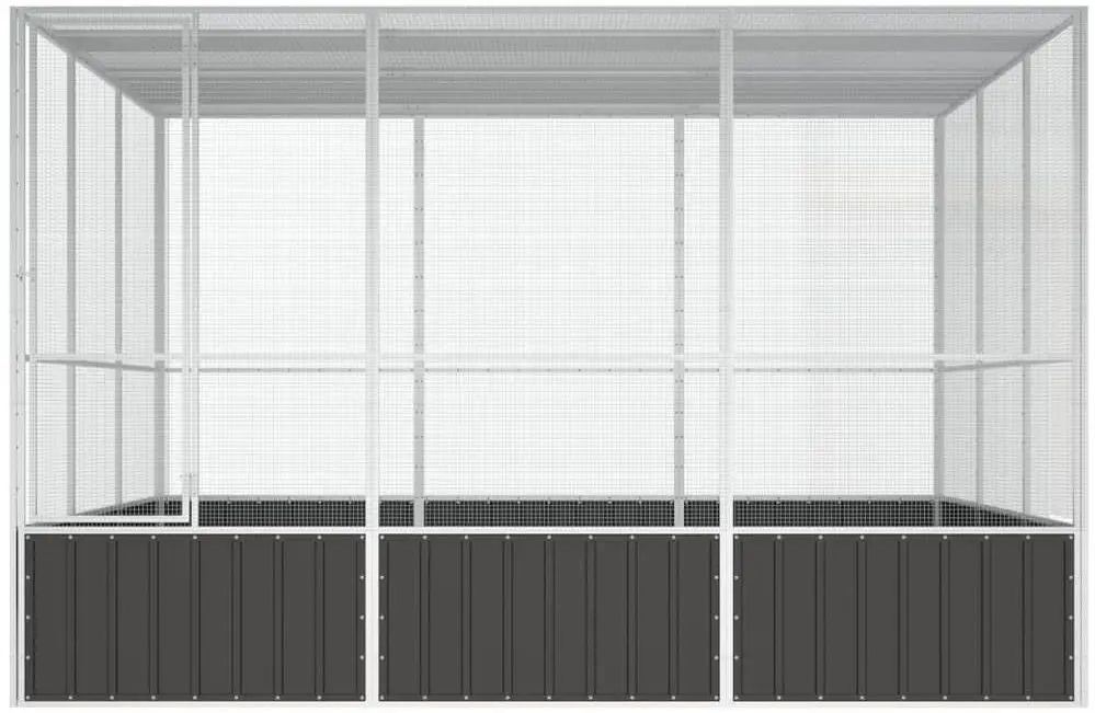 Cusca pentru pasari VidaXL 171550 (Anthracite)