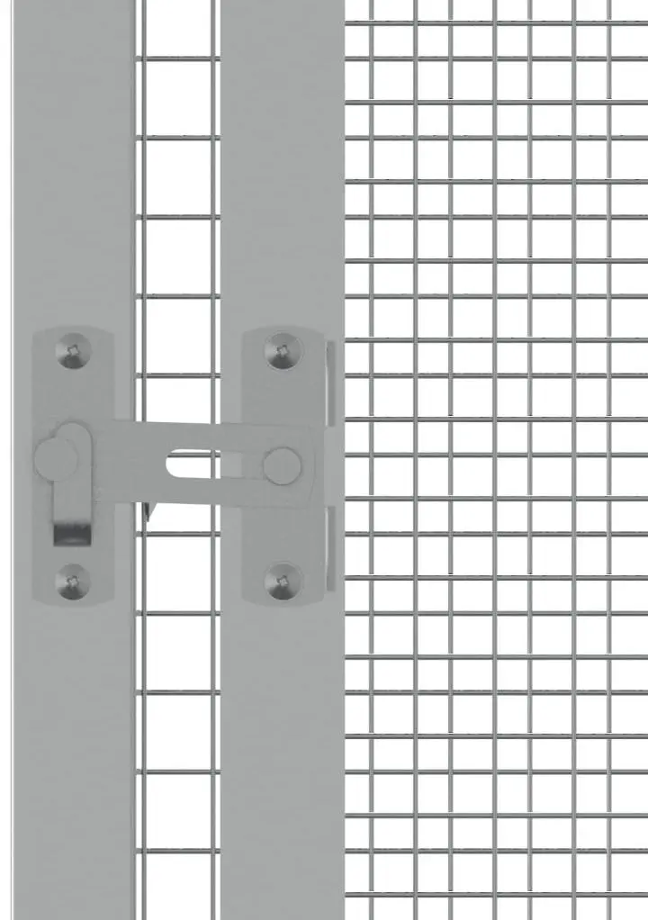 Клетка для птиц VidaXL 171553 (Grey)